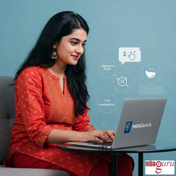 Student preparing to crack the CAT exam with MBAGuru's Best CAT online coaching in Delhi